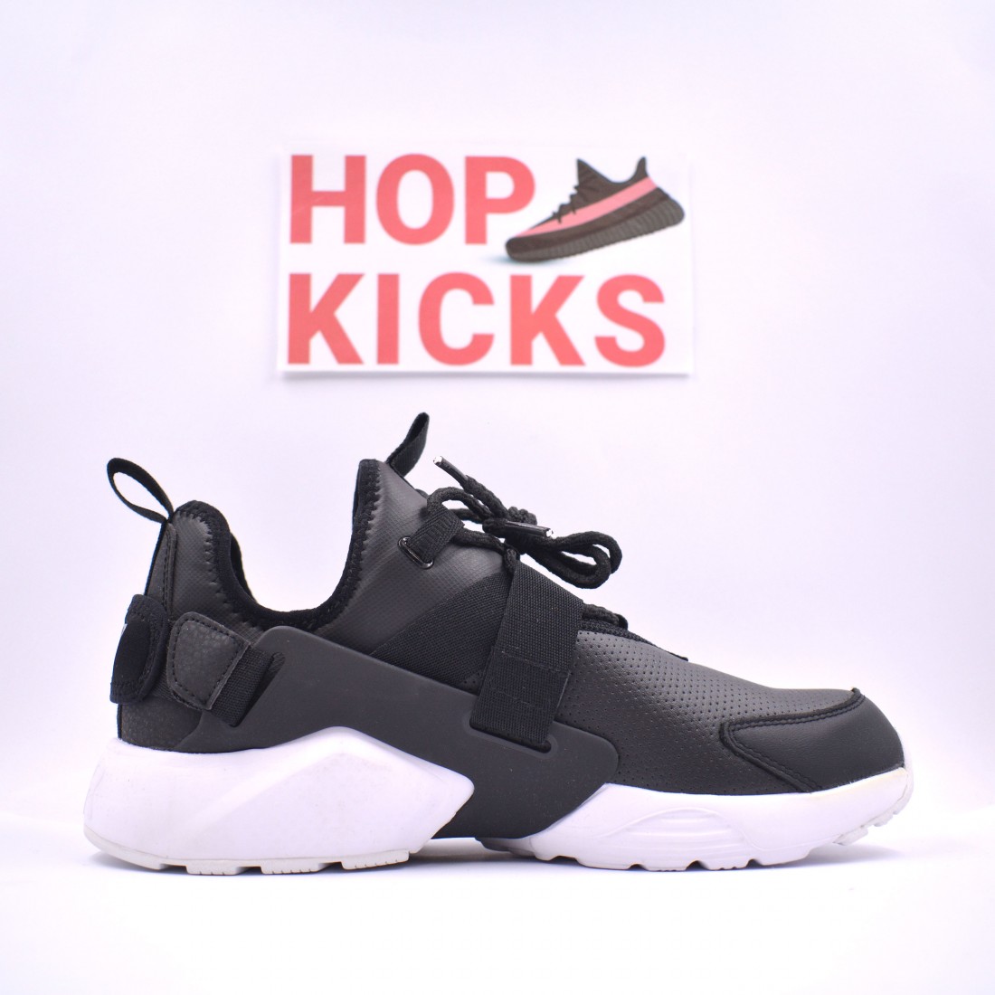 nike air max huarache black,Nike Air Huarache City Low-Women's-Running-Shoes-Black/Black/White 